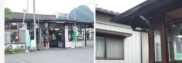 津波避難タワー 高さ18mのタワーの南面、最適な場所にソーラーパネルを設置しています。